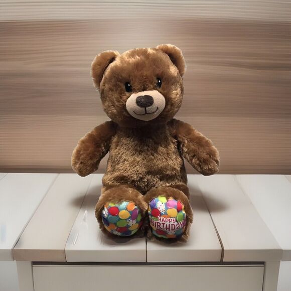 Build A Bear Happy Birthday 2021 Plush 15" Stuffed Animal Teddy Bear BAB - Picture 1 of 12